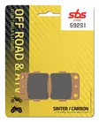Sbs Jarrupalat Sintered Offroad - Jarrupalat - 23-592SI - 1
