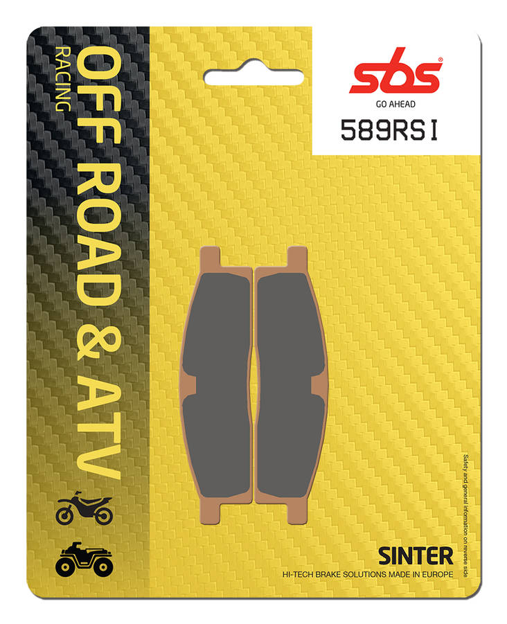 Sbs Jarrupalat Racing Sintered - Jarrupalat - 23-589RSI - 1