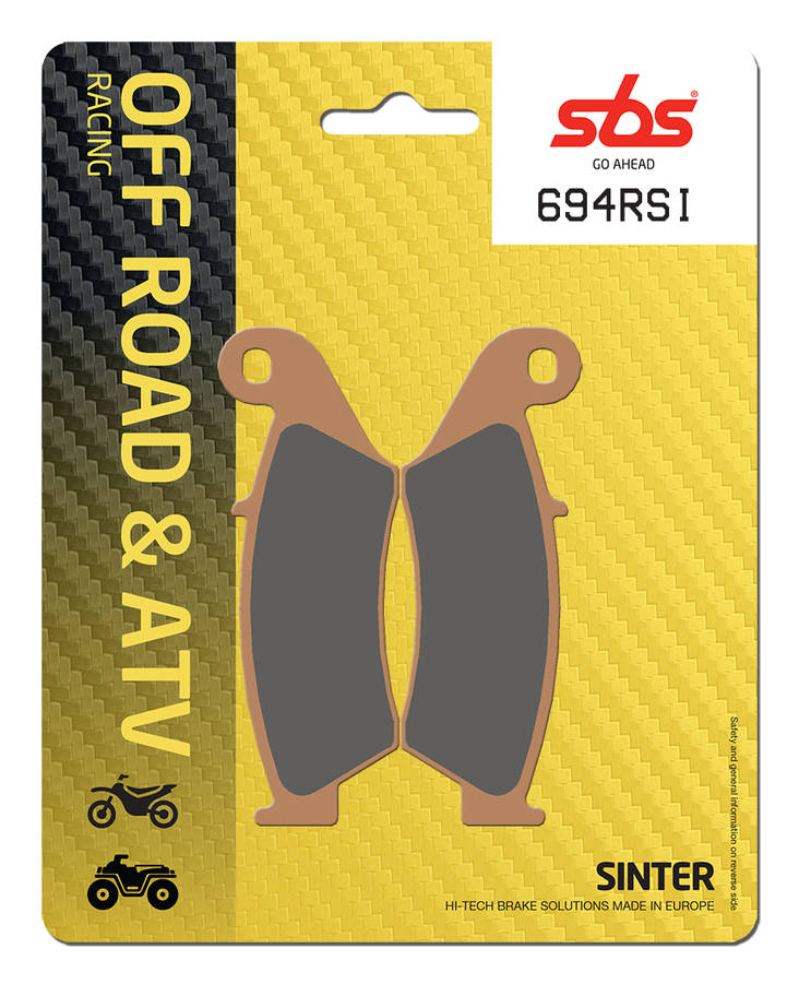 Sbs Jarrupalat Racing Sintered - Jarrupalat - 23-694RSI - 1