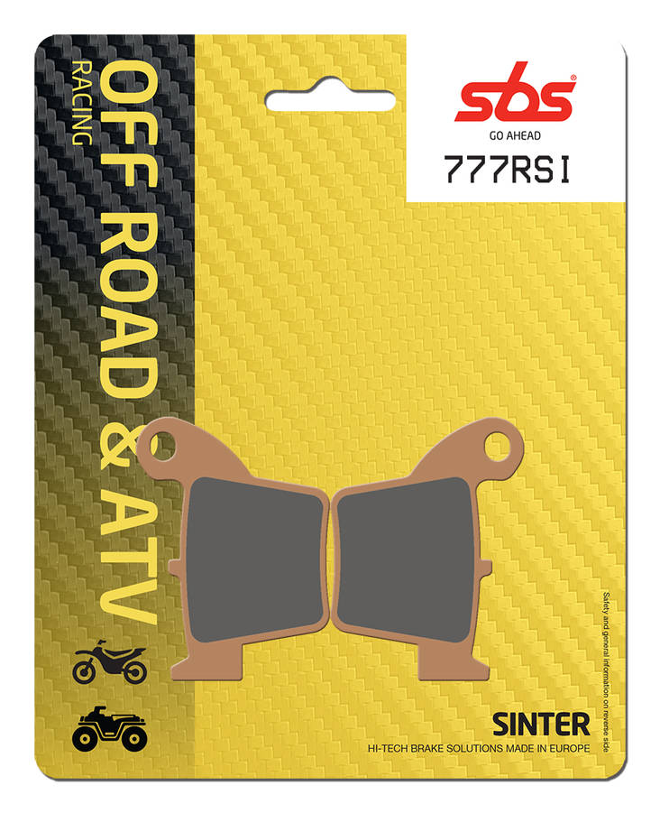 Sbs Jarrupalat Racing Sintered - Jarrupalat - 23-777RSI - 1