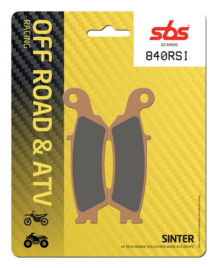 Sbs Jarrupalat Racing Sintered - Jarrupalat - 23-840RSI - 1