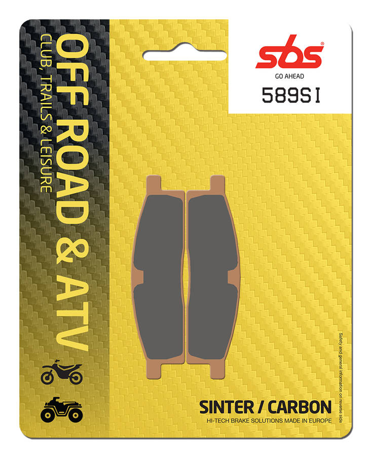 Sbs Jarrupalat Sintered Offroad - Jarrupalat - 23-589SI - 1