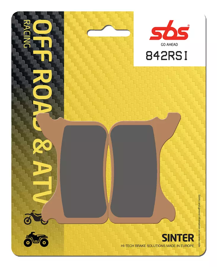Sbs Jarrupalat Racing Sintered - Jarrupalat - 23-842RSI - 1