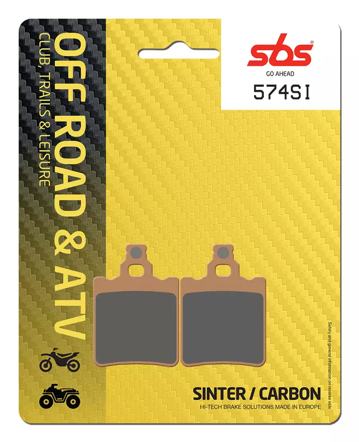 Sbs Jarrupalat Sintered Offroad - Jarrupalat - 23-574SI - 1