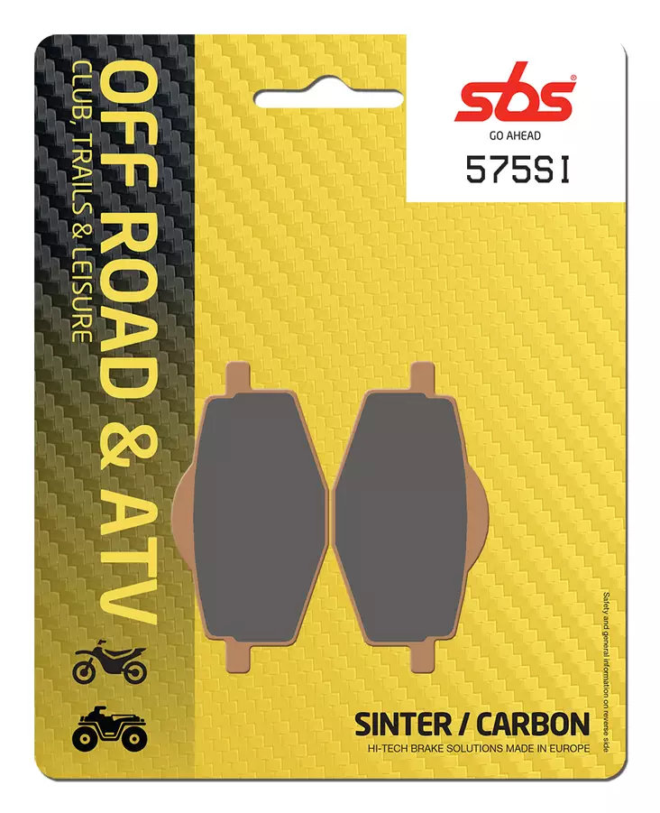 Sbs Jarrupalat Sintered Offroad - Jarrupalat - 23-575SI - 1
