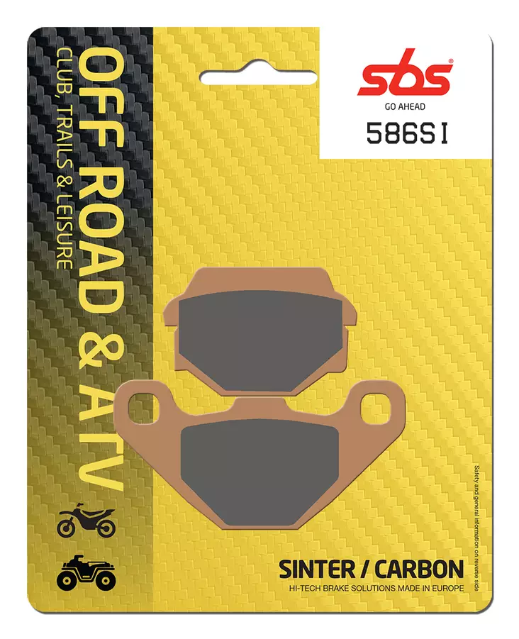Sbs Jarrupalat Sintered Offroad - Jarrupalat - 23-586SI - 1