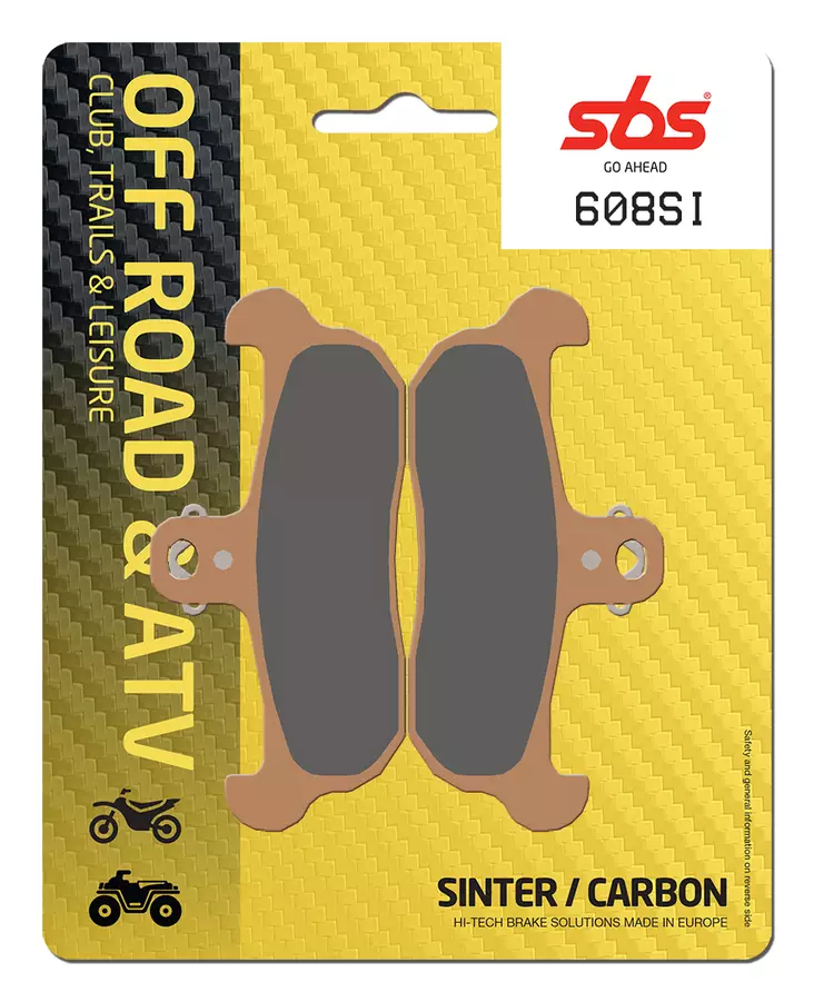 Sbs Jarrupalat Sintered Offroad - Jarrupalat - 23-608SI - 1