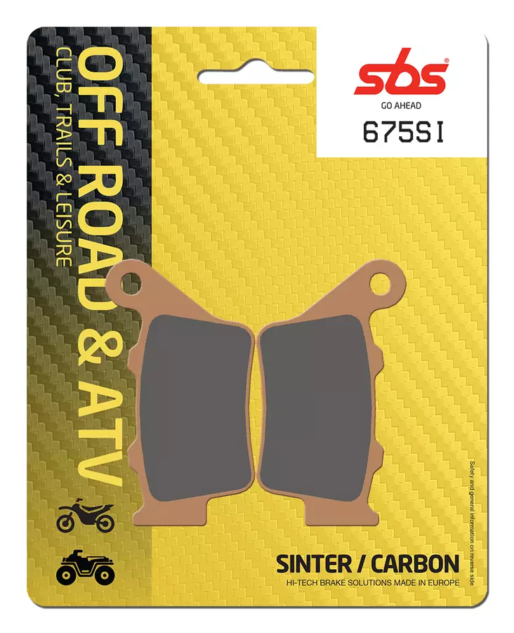 Sbs Jarrupalat Sintered Offroad - Jarrupalat - 23-675SI - 1