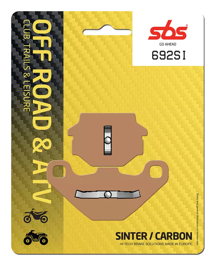 Sbs Jarrupalat Sintered Offroad - Jarrupalat - 23-692SI - 1