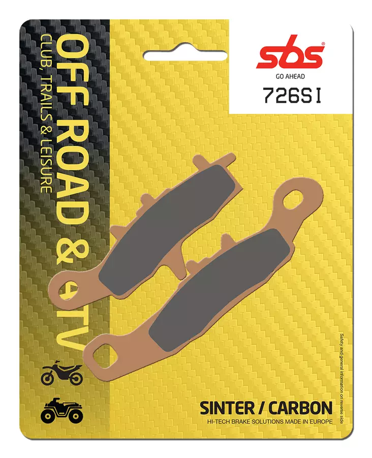 Sbs Jarrupalat Sintered Offroad - Jarrupalat - 23-726SI - 1