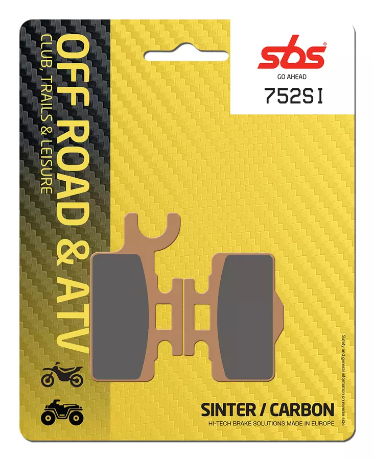 Sbs Jarrupalat Sintered Offroad - Jarrupalat - 23-752SI - 1