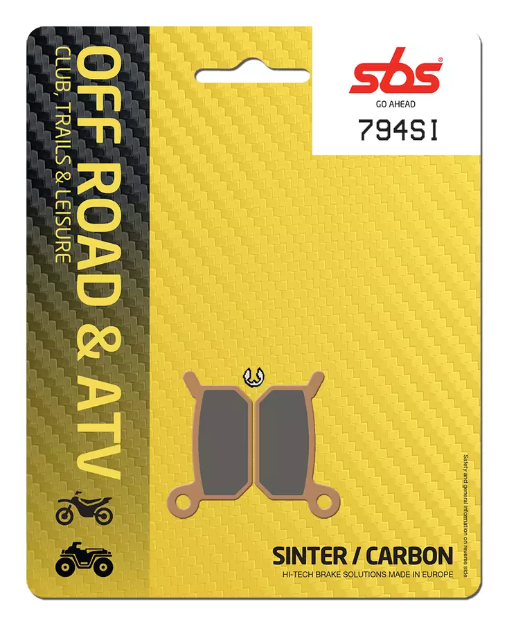 Sbs Jarrupalat Sintered Offroad - Jarrupalat - 23-794SI - 1