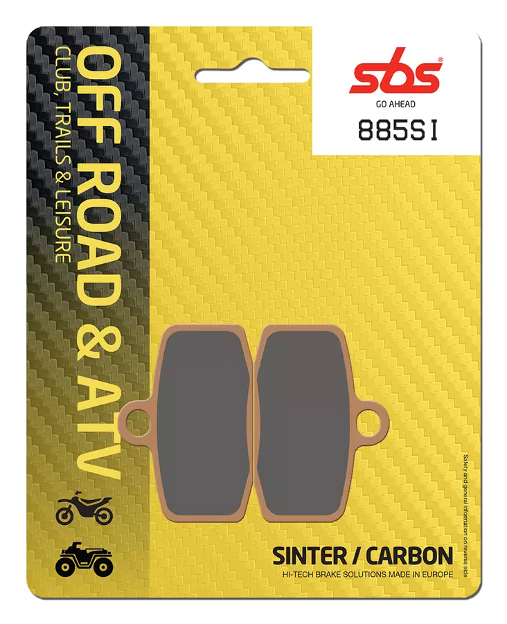 Sbs Jarrupalat Sintered Offroad - Jarrupalat - 23-885SI - 1