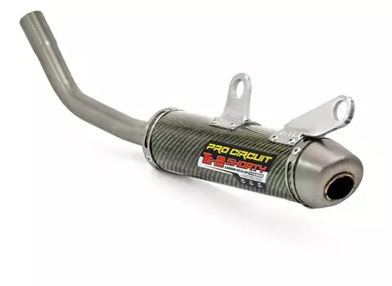 Pro Circuit R-304 TI-2 TI/Kevlar Shorty - Pakoputket 2-T - 1151725K - 1