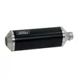 Giannelli Ipersport Full-System Alu. Black / SS. Cap. MT125 14- - Pakoputket 4-T - 314-73817B6K - 1