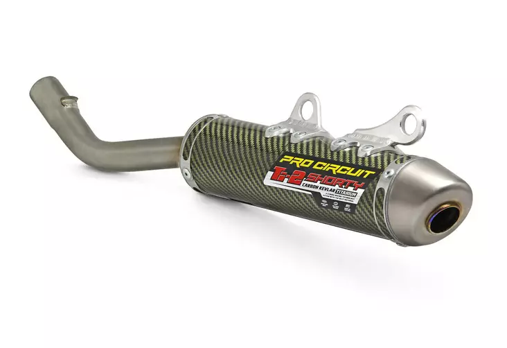 Pro Circuit R-304 TI-2 TI/Kevlar Shorty - Pakoputket 2-T - 1121425K - 1