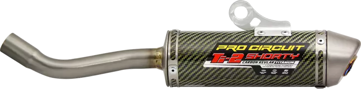 Pro Circuit R-304 TI-2 TI/Kevlar Shorty - Pakoputket 2-T - 1132212K - 1