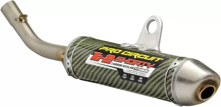 Pro Circuit R-304 TI-2 TI/Kevlar Shorty - Pakoputket 2-T - 1151665K - 1