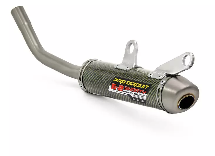 Pro Circuit R-304 TI-2 TI/Kevlar Shorty - Pakoputket 2-T - 1151725K - 1