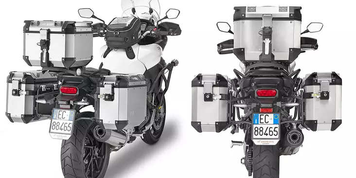 Givi Putkisivuteline CAM Trekker Outback laukuille Crossrunner 800 (15) - Telineet - 322-PL1139CAM - 3