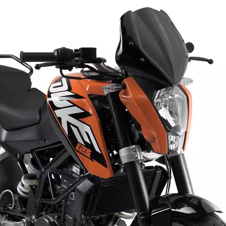 Givi Specific screen, black 29 x 28,5 cm (HxW) - Pleksit - 323-247N - 1