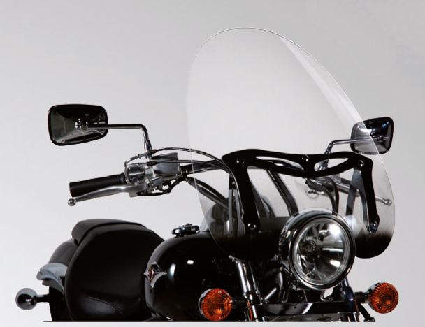 Givi Universal screen, 53,7 x 51,6 cm (HxW) - Pleksit - 323-A41N - 1