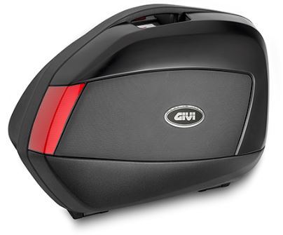 Givi V35 monokey 35lt laukkupari musta sivupaneeli - Kovat laukut - 321-V35N - 1