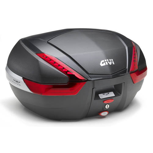 Givi V47 monokey 47lt laukku hiilikuitu look kansi - Kovat laukut - 321-V47NN - 1