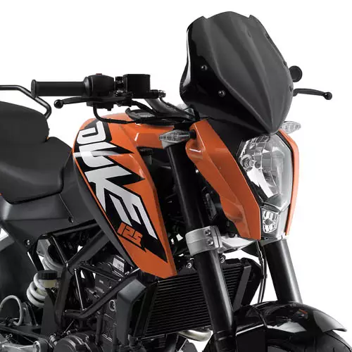 Givi Specific screen, black 29 x 28,5 cm (HxW) - Pleksit - 323-247N - 1