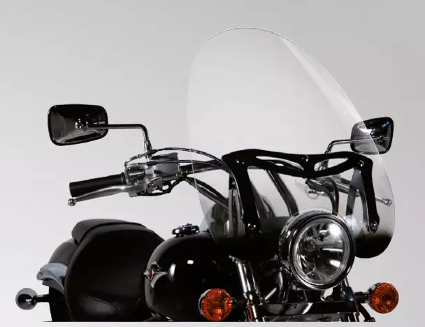 Givi Universal screen, 53,7 x 51,6 cm (HxW) - Pleksit - 323-A41N - 1