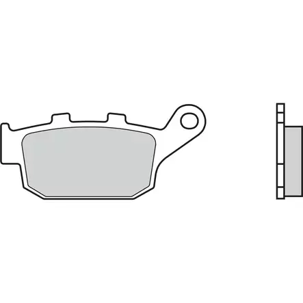 Brembo Jarrupalat Taakse Sintered Road - Jarrupalat - 231-HO27SP - 1