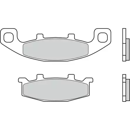 Brembo Jarrupalat Taakse Sintered Road - Jarrupalat - 231-KA09SP - 1