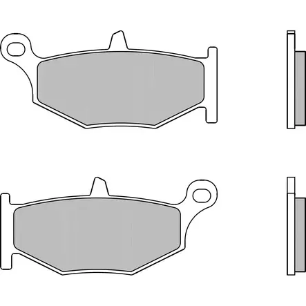 Brembo Jarrupalat Taakse Sintered Road - Jarrupalat - 231-SU32SP - 1