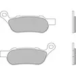 Brembo Jarrupalat Taakse Sintered Road - Jarrupalat - 231-HD07SP - 3