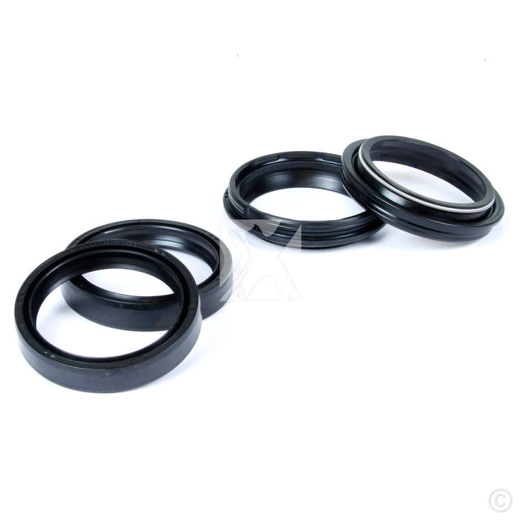 ProX Front Fork Seal and Wiper Set KTM85SX '03-17 + Freeride - Etuhaarukan tiivisteet - 400-40-S4352-99P - 1