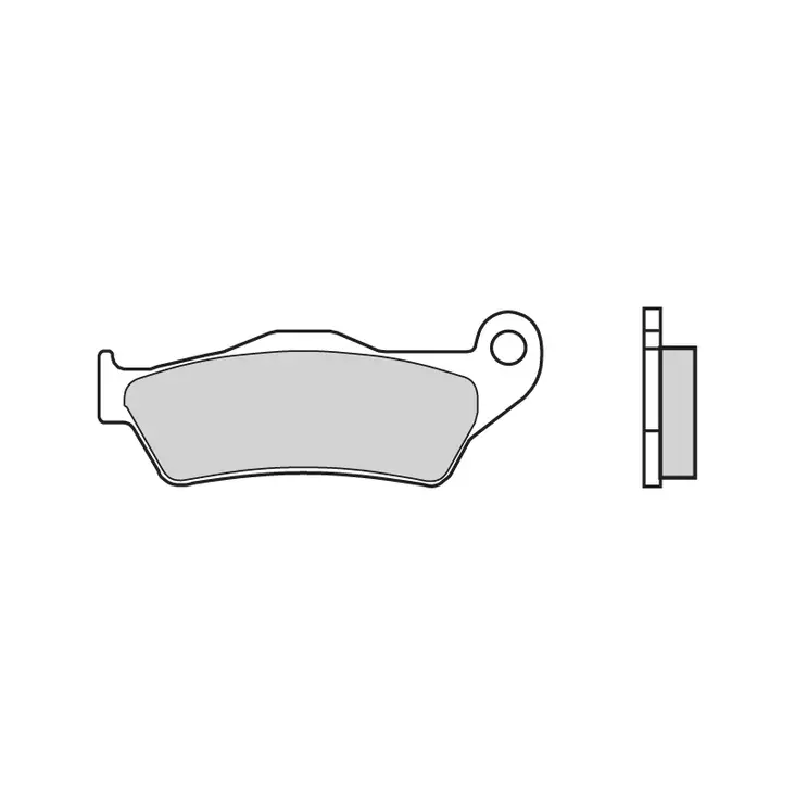 Brembo Jarrupalat Taakse Sintered Road - Jarrupalat - 231-BB28SP - 1