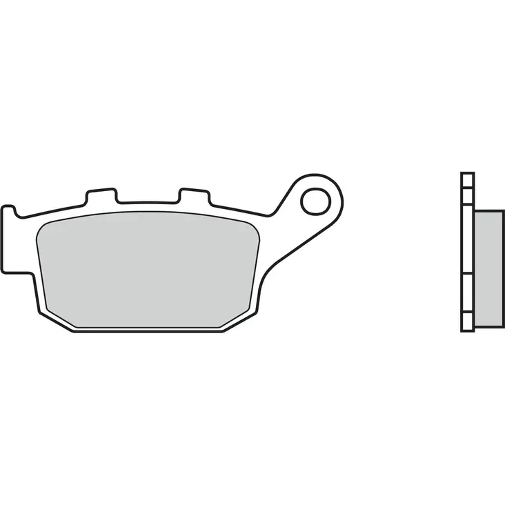Brembo Jarrupalat Taakse Sintered Road - Jarrupalat - 231-HO27SP - 1