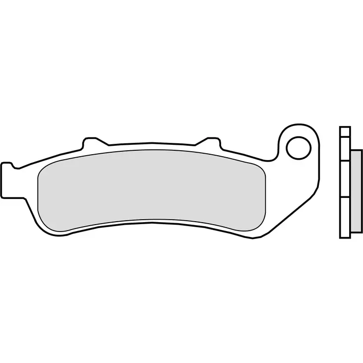 Brembo Jarrupalat Taakse Sintered Road - Jarrupalat - 231-HO39SP - 1