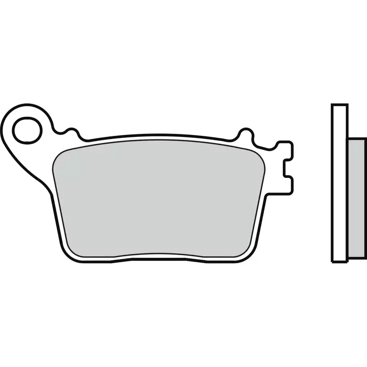 Brembo Jarrupalat Taakse Sintered Road - Jarrupalat - 231-HO59SP - 1