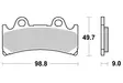 Sbs Jarrupalat Carbon Tech Taakse - Jarrupalat - 23-683RQ - 2