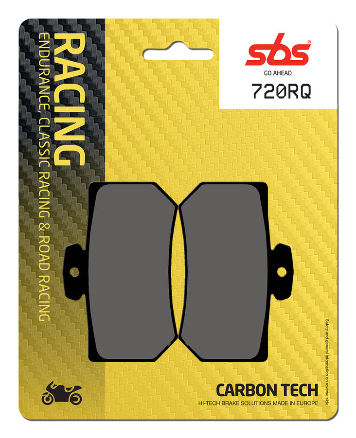 Sbs Jarrupalat Carbon Tech Taakse - Jarrupalat - 23-720RQ - 2