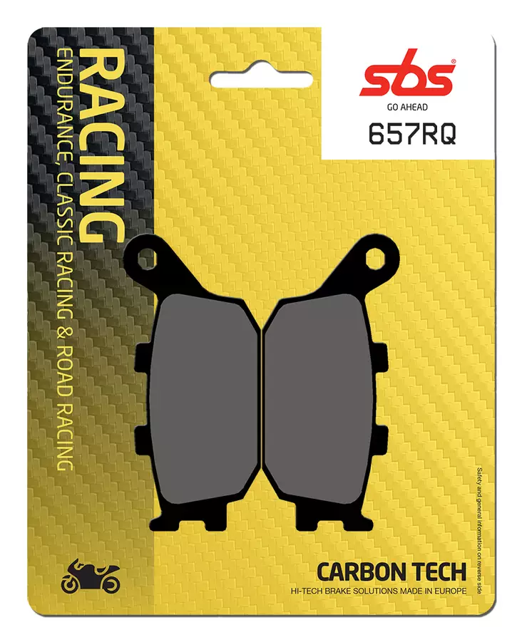 Sbs Jarrupalat Carbon Tech Taakse - Jarrupalat - 23-657RQ - 2