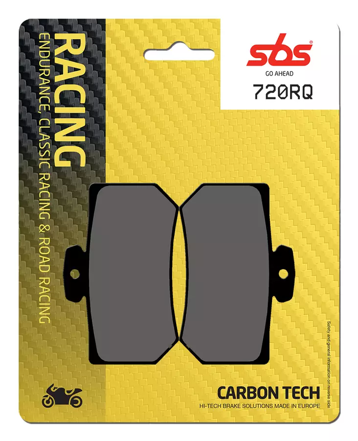 Sbs Jarrupalat Carbon Tech Taakse - Jarrupalat - 23-720RQ - 2