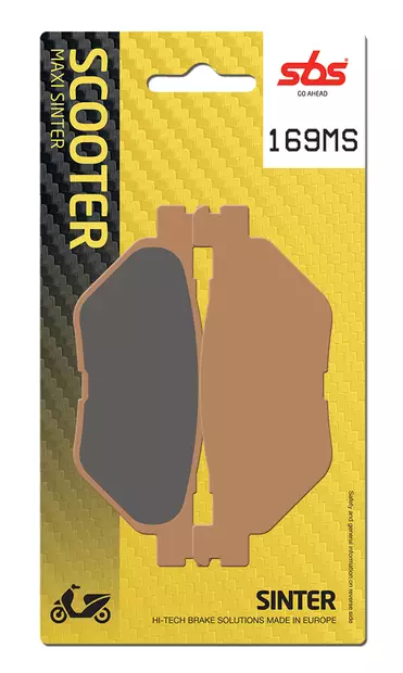 Sbs Jarrupalat Maxi Sinter - Jarrupalat - 23-169MS - 1