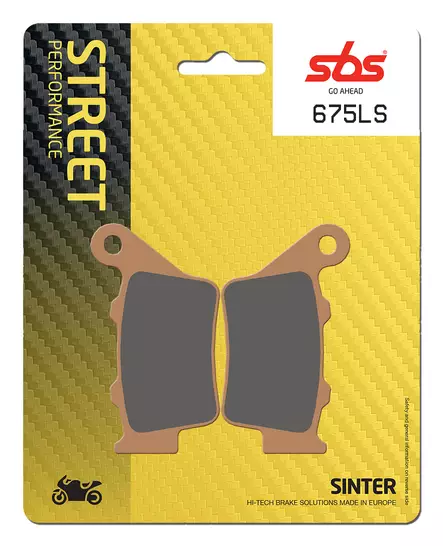 Sbs Jarrupalat Sintered Taakse - Jarrupalat - 23-675LS - 1