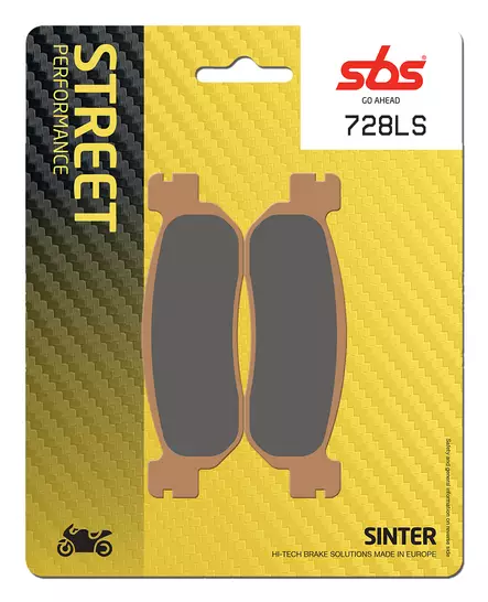 Sbs Jarrupalat Sintered Taakse - Jarrupalat - 23-728LS - 1