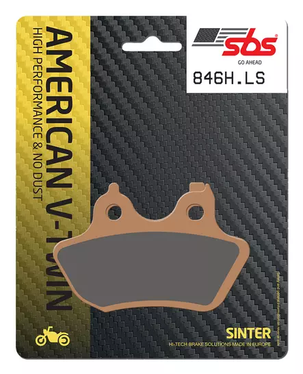 Sbs Jarrupalat Sintered Taakse - Jarrupalat - 23-846LS - 1