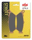 Sbs Jarrupalat Sintered Taakse - Jarrupalat - 23-674LS - 1
