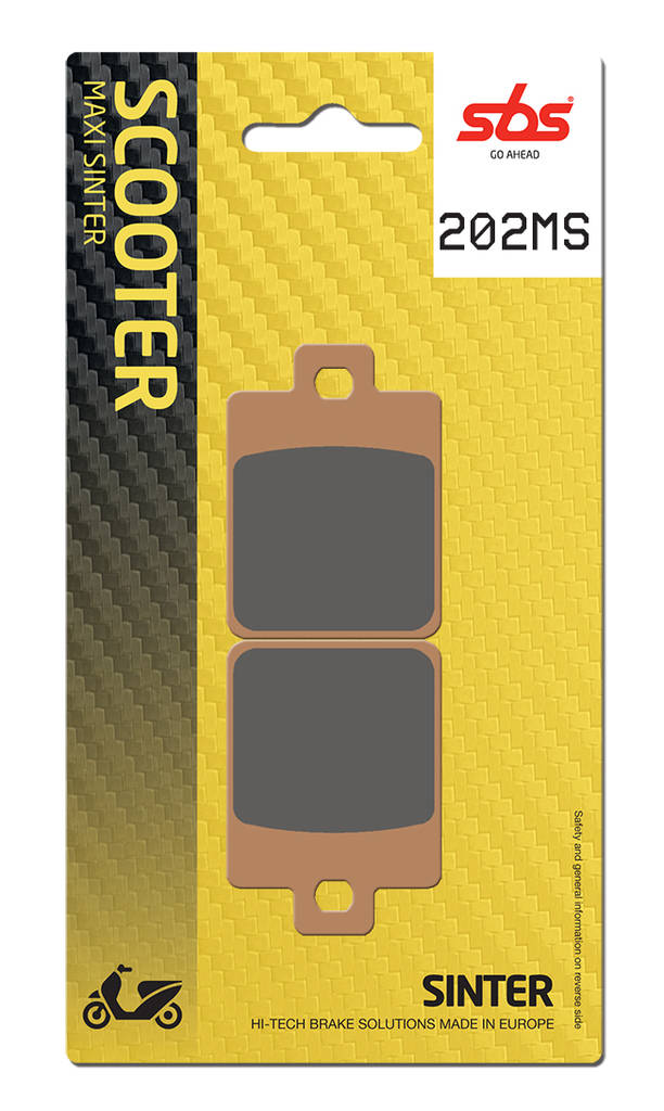 Sbs Jarrupalat Maxi Sinter - Jarrupalat - 23-202MS - 1