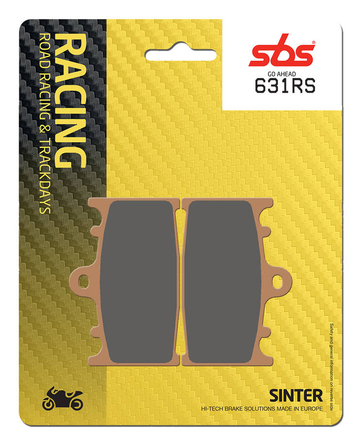 Sbs Jarrupalat Racing Sintered - Jarrupalat - 23-631RS - 1